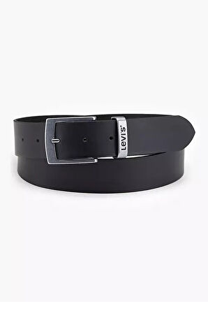 Levi's Hebron Belt Erkek Siyah Hakiki Deri Kemer 77134-0650