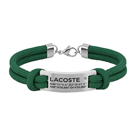 Lacoste LACJ2040174 Erkek Bileklik