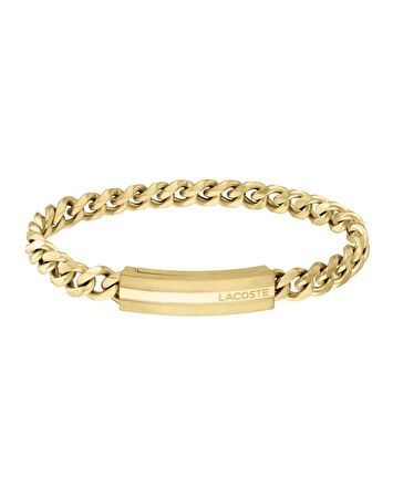 Lacoste Erkek Gold Çelik Bileklik – LACJ2040092S