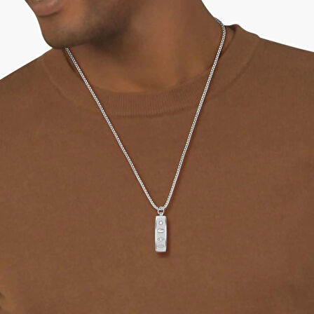 Lacoste LACJ2040536 Erkek Kolye