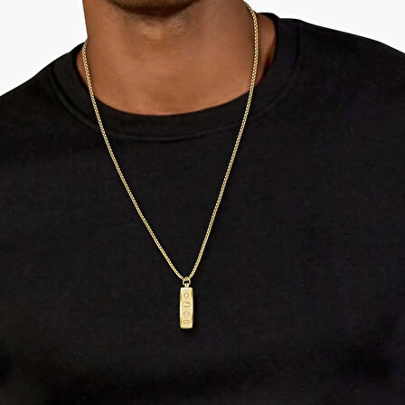 Lacoste LACJ2040537 Erkek Kolye