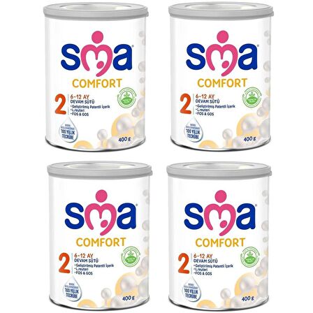 Sma Comfort 2 Devam Sütü 400 gr 4 ADET