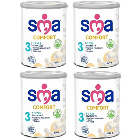 Sma Comfort 3 Devam Sütü 400 gr 4 ADET