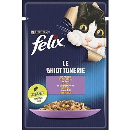 Felix Kuzu Etli Kedi Yaş Mama 85 Gr