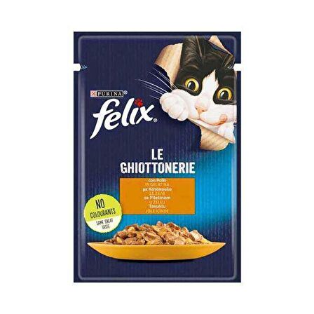 Felix Tavuklu Yetişkin Kedi Yaş Maması 85 Gr X 6