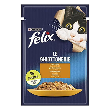 Felix Tavuklu Kedi Yaş Mama 85 Gr X 24 Adet