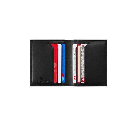 Victorinox Altius Alox Bi-Fold Cüzdan Siyah 611578