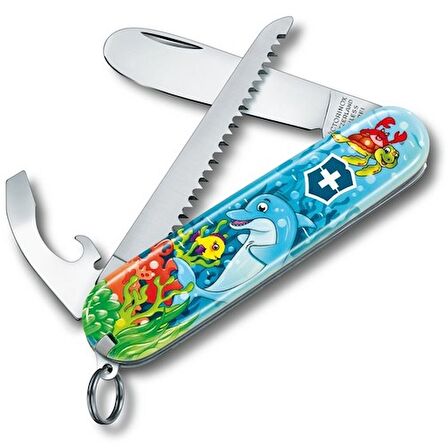 ​Victorinox 0.2373.E1 My First Victorinox Yunus Desenli Çakı ve Boyama Kitabı