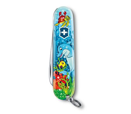 ​Victorinox 0.2373.E1 My First Victorinox Yunus Desenli Çakı ve Boyama Kitabı