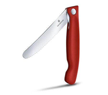 ​​​​​​​​​​​​​​​​​​​​​​​​​​​​​​​​Victorinox 6.7831.FB SwissClassic 11cm Katlanabilir Domates Bıçağı Tırtıklı