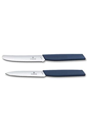 Victorinox Swiss Modern 2li Bıçak Seti Marine Le 2022 Limitli Üretim 6.9096.2l3