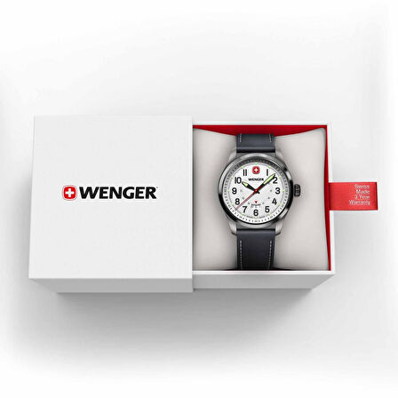 Wenger 01.0541.126 Terragraph 43mm Erkek Kol Saati