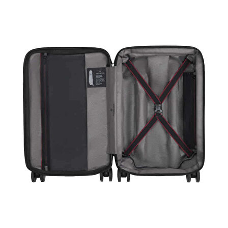 Victorinox 653155 Spectra 3.0 Frequent Flyer Genişletilebilir Kabin Boy Valiz, Koyu Gri