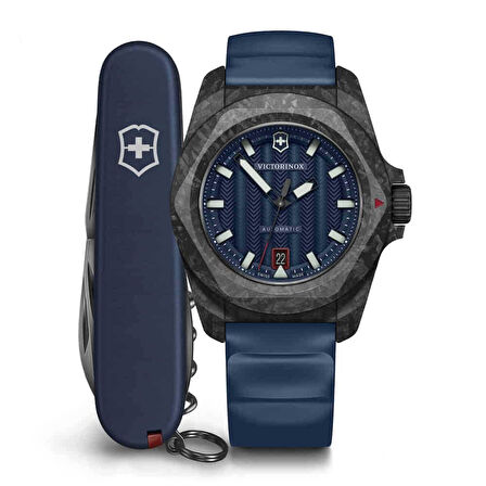 Victorinox 242022.1 I.N.O.X. Otomatik Erkek Kol Saati + Çakı Set