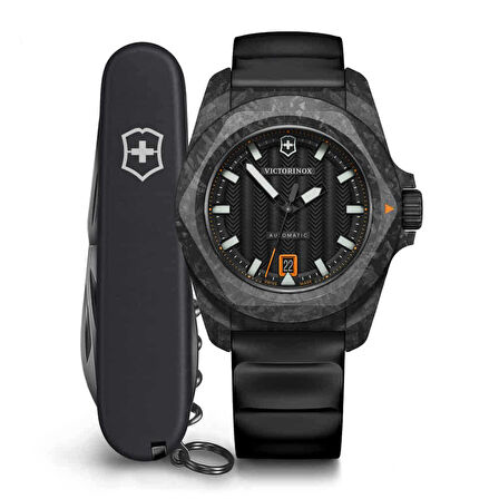 Victorinox 242023.1 I.N.O.X. Otomatik Erkek Kol Saati + Çakı Set