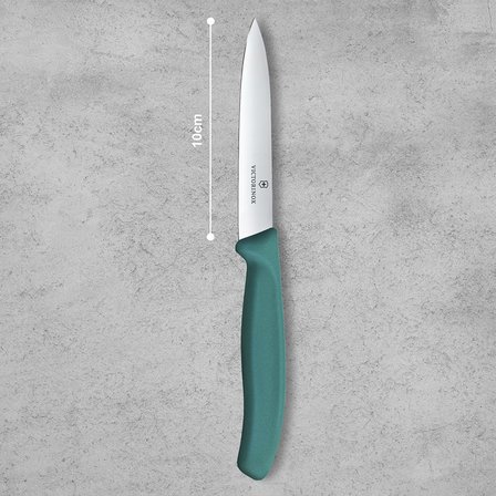 Victorinox Swiss Classic Düz Soyma Bıçak Yeşil 10 cm