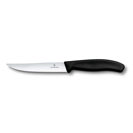 Victorinox 6.7933 Swiss Classic 12cm Biftek-Pizza Bıçağı, Siyah