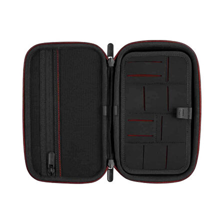 Victorinox 653375 Travel Essential Temel Gereçler Teknoloji Çantası, Siyah