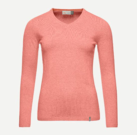 Kjus Kicki V-Neck Pullover Kadın V Yaka Kazak