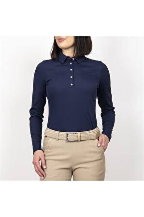 Kjus Celin Polo Uzun Kollu Kadın Tshirt