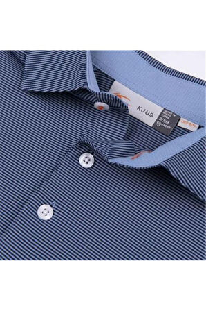 Kjus Stripe Erkek Polo Yaka Tshirt