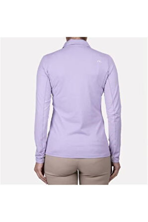 Kjus Elena Cooling Polo L/S Kadın Polo Tshirt