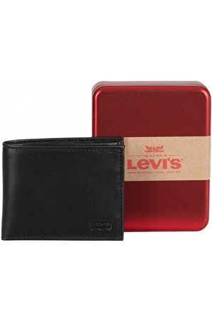 Levi's Erkek Siyah Deri Cüzdan -37541-0283