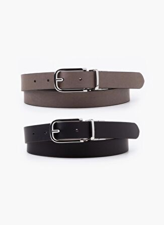 Levis Siyah Kadın Kemer Women's Reversible Belt