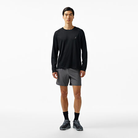 Energetics Martin Ls Erkek Siyah Koşu T-Shirt