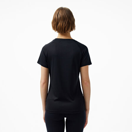 Energetics Natalja Ss Kadın Siyah Koşu T-Shirt