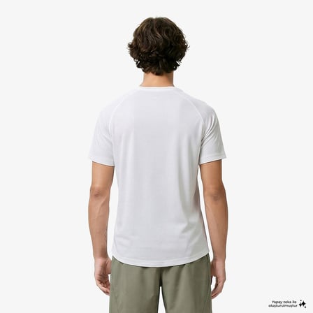 Energetics Martin Ss Erkek Beyaz Koşu T-Shirt