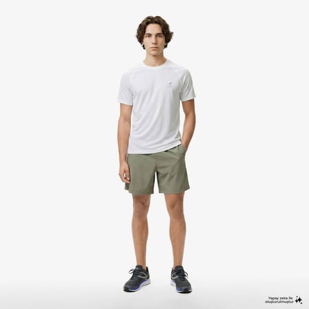 Energetics Martin Ss Erkek Beyaz Koşu T-Shirt