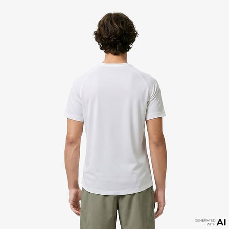 Energetics Martin Ss Erkek Beyaz Koşu T-Shirt