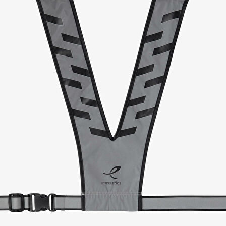 Energetics Reflective Erkek Gri Koşu Yeleği
