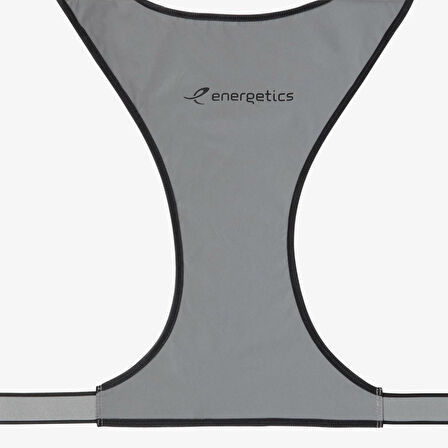 Energetics Reflective Erkek Gri Koşu Yeleği