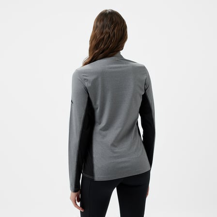 Mckinley Andrea 1/2 Zip Kadın Gri Outdoor Polar