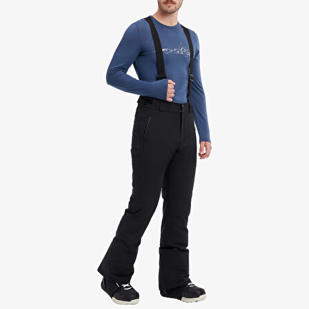 Mc Kinley Dave II Erkek Siyah Kayak Pantolonu