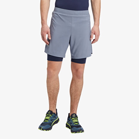 Energetics Allen Erkek Gri Koşu Şortu