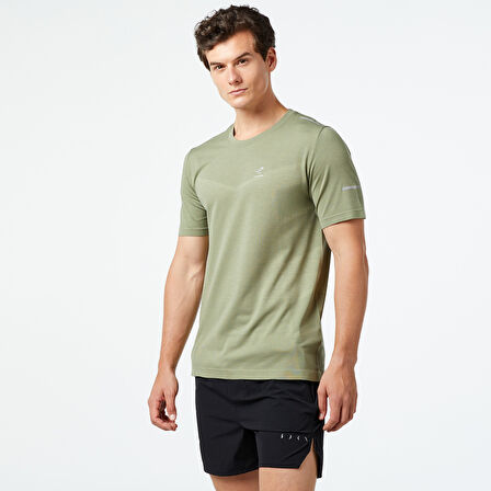 Energetics Tayeb Erkek Yeşil Antrenman T-Shirt