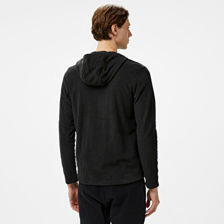 Mc Kinley Hucture II Fz Erkek Siyah Outdoor Sweatshirt
