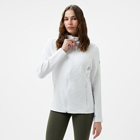 Mc Kinley Havina II Fz Kadın Beyaz Günlük Sweatshirt