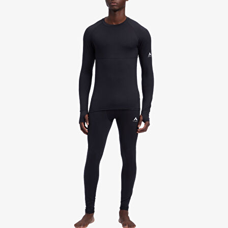 Mc Kinley Dustin II Erkek Siyah Uzun Kollu T-Shirt