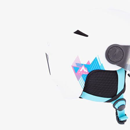 Mc Kinley Pulse Çocuk Beyaz Kayak Kaskı