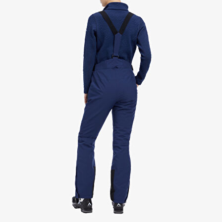 Mc Kinley Dina II Kadın Lacivert Askılı Kayak Pantolonu