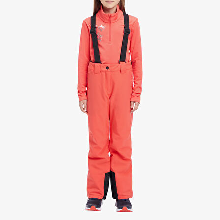 Mc Kinley Ellie II Çocuk Kırmızı Kayak Pantolonu