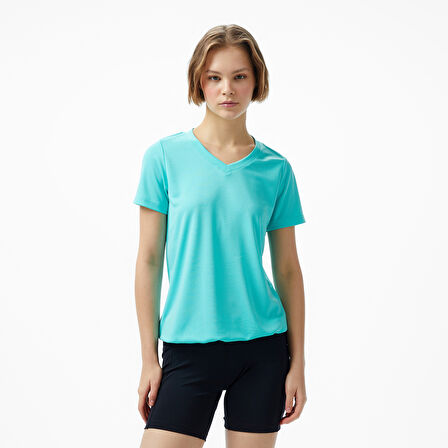 Energetics Ganja Ss Kadın Yeşil Antrenman T-Shirt