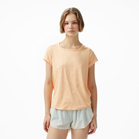 Energetics inca V Kadın Turuncu Koşu T-Shirt