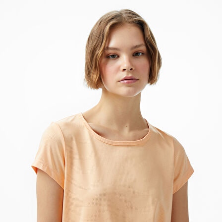 Energetics inca V Kadın Turuncu Koşu T-Shirt