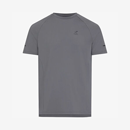 Energetics Ellazor S/S Erkek Gri Koşu T-Shirt
