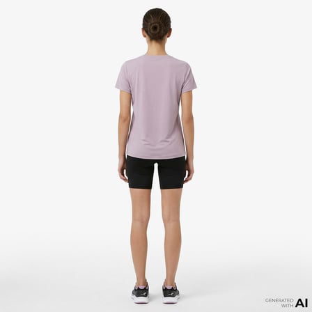 Energetics Gianna Ss Kadın Mor Antrenman T-Shirt